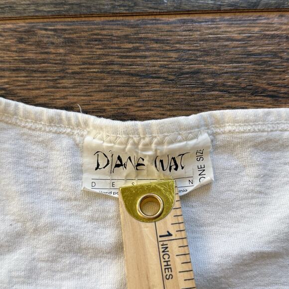 Vintage Diane Wat Design “Rain Forest Frogs” Hand Painted T-Shirt Single Stitch - Picture 7 of 12